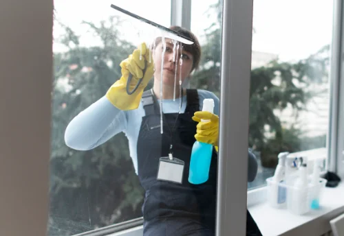 Nettoyage de vitres intérieures et extérieures à Brillac